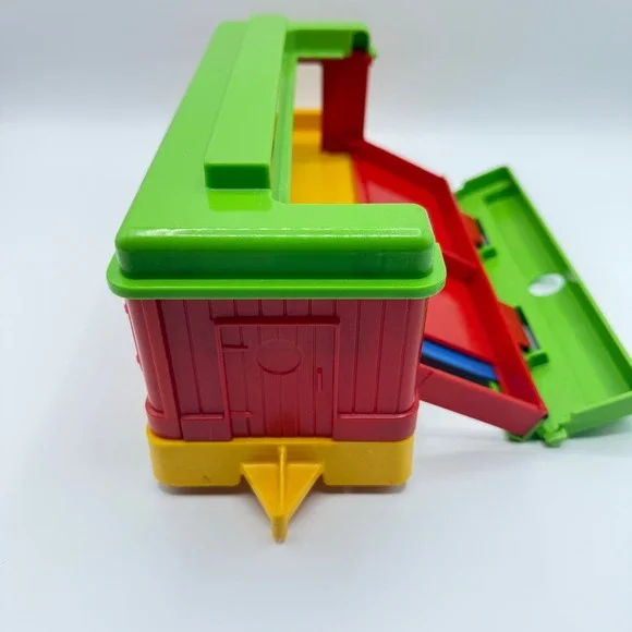 MacMagnet Family Car 1975 Ideal Think & Learn Live In Train Vintage - Picture 14 of 16